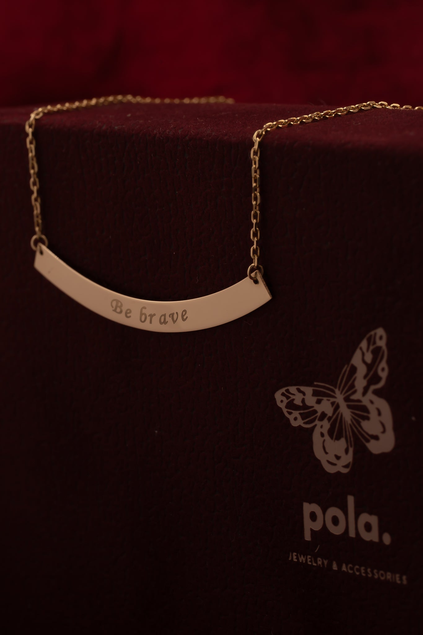 Blaszka z personalizowanym grawerem| Złoto 585