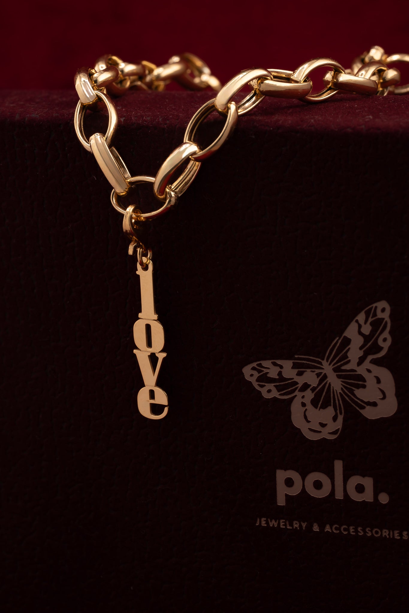 Love Charms Pozłacany 925| Zawieszka do bransoletki i naszyjnika