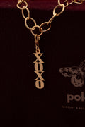 XOXO Charms Pozłacany 925| Zawieszka do bransoletki i naszyjnika