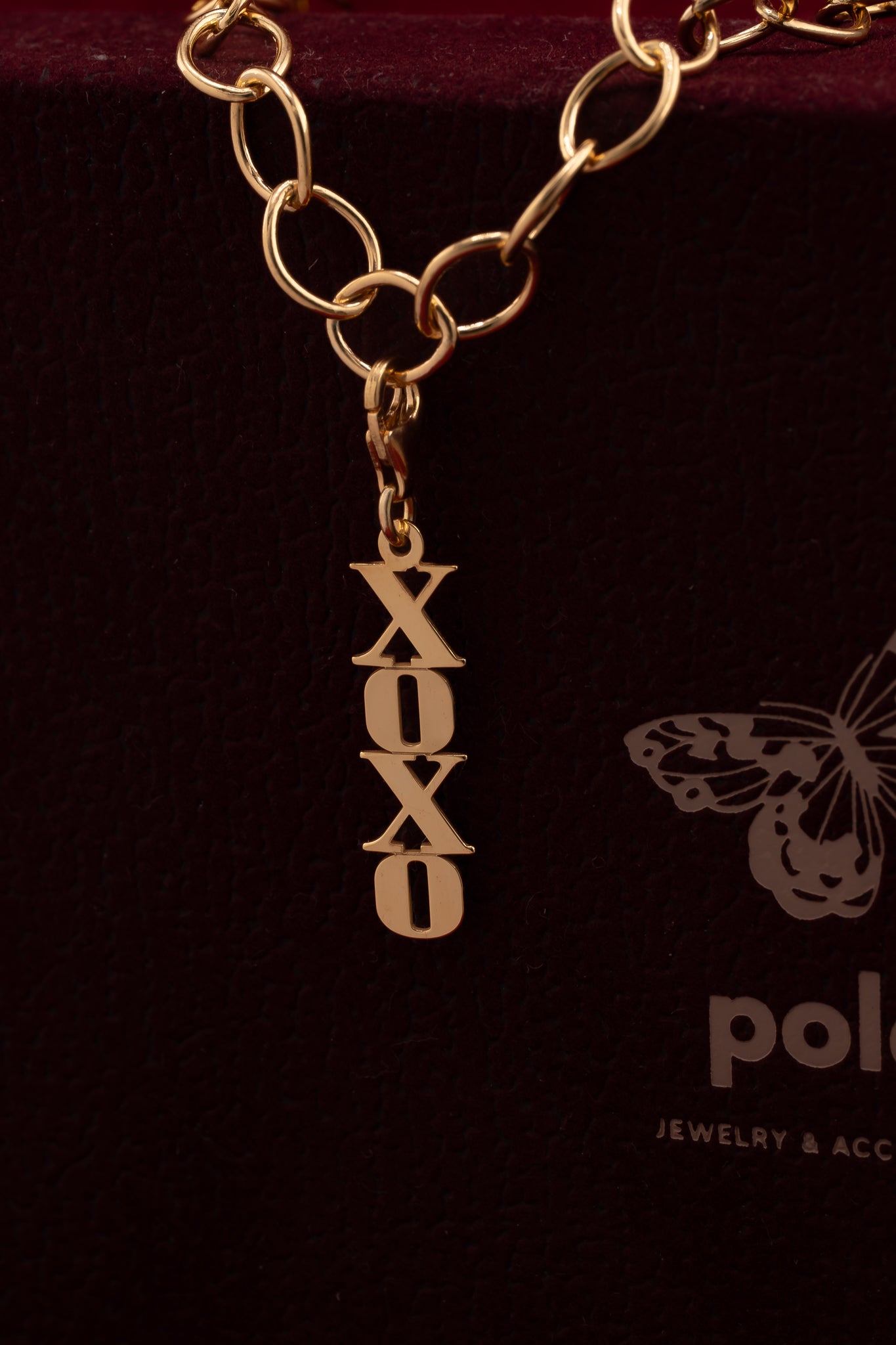 XOXO Charms Pozłacany 925| Zawieszka do bransoletki i naszyjnika