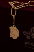 Kobieta Charms DUŻY Pozłacany 925| Zawieszka do bransoletki i naszyjnika
